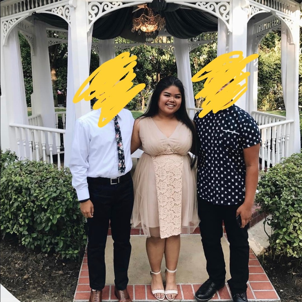 Tan ASOS Dress